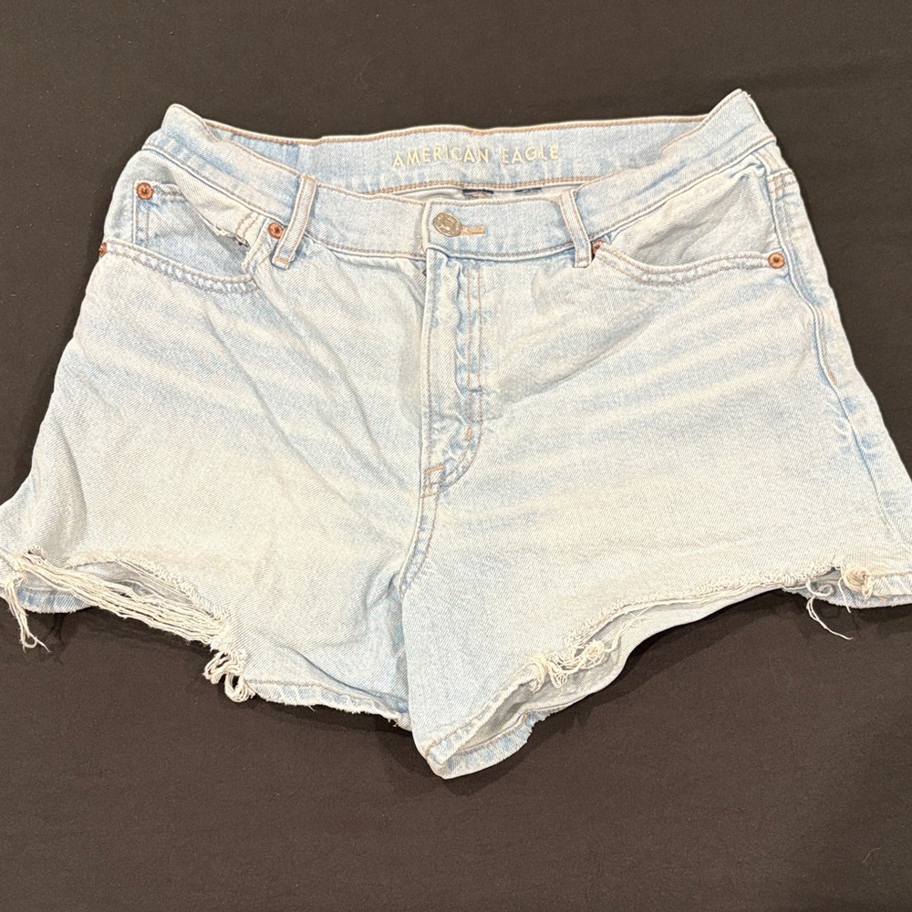 American Eagle Outfitters Light Wash Jean Shorts